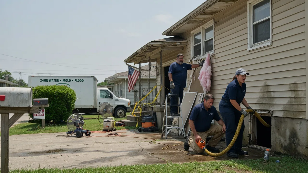 Water Damage Repair in Lairdsville, PA near me